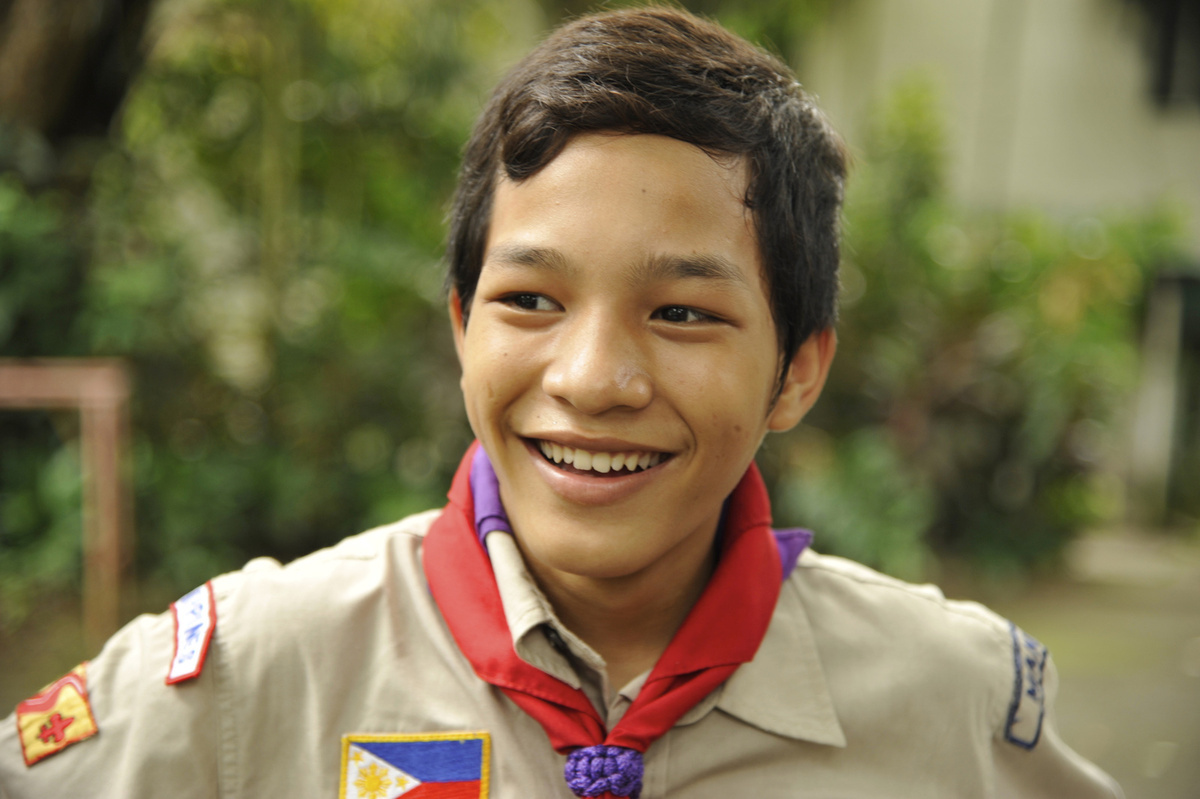 Boy Scouts of the Philippines work with Street children under the flagship project Ticket to Life