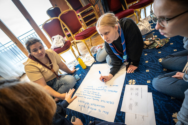 At the The Academy 2022, Scouts and Guides coming from 38 countries gathered to discuss personal development, networking, partnerships and advocacy. The Academy was hosted by Lietuvos skautija and organised in the framework of the European Year of Youth 2022 with the support of the European Parliament and the City of Vilnius.