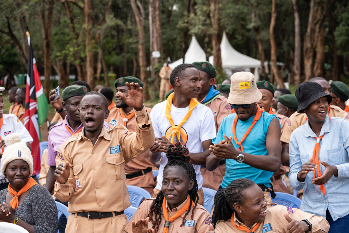 1st Africa Scout Moot, April 2023. Kenya. Photo by Enrique Leon
