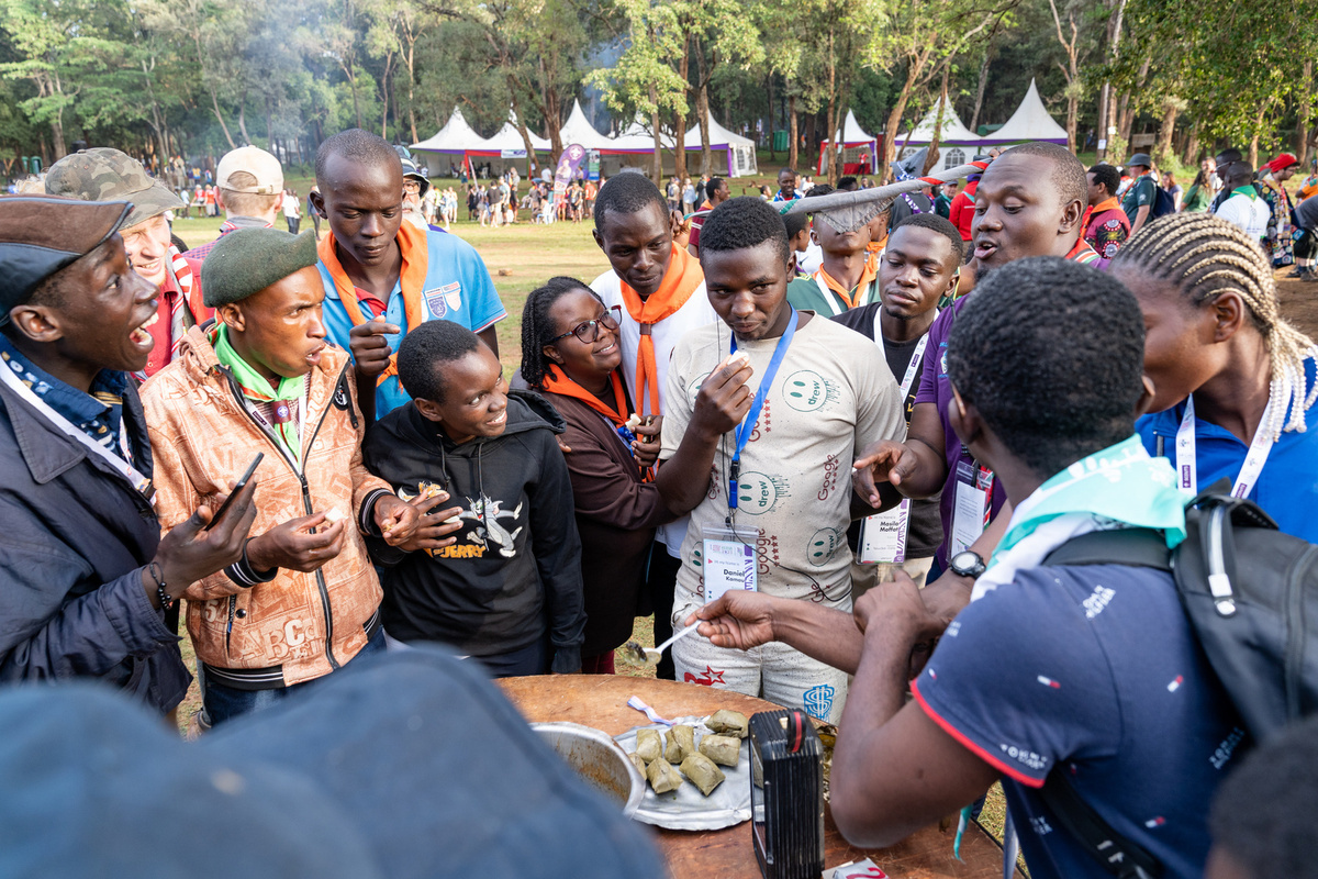 1st Africa Scout Moot, April 2023. Kenya. Photo by Enrique Leon