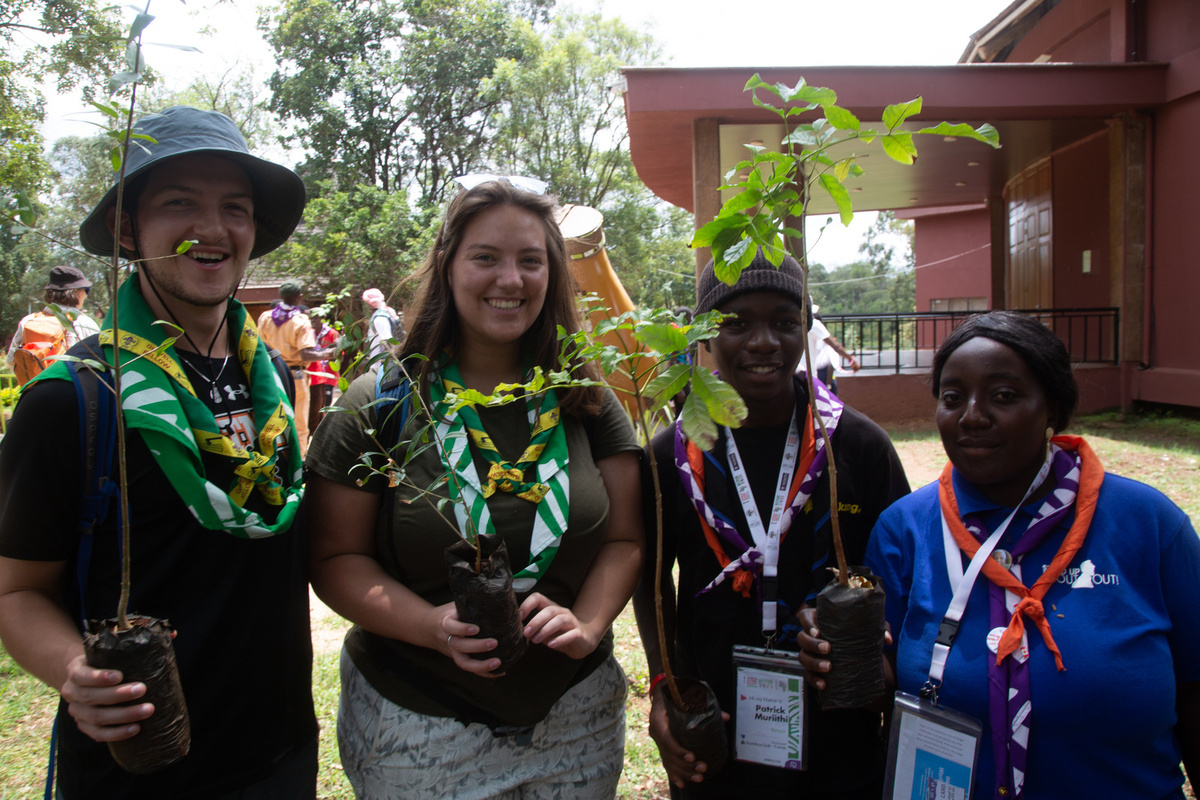 Offsite activities like tree-planting, a visit to Bomas and lots of dancing during the 1st Africa Rover Moot.