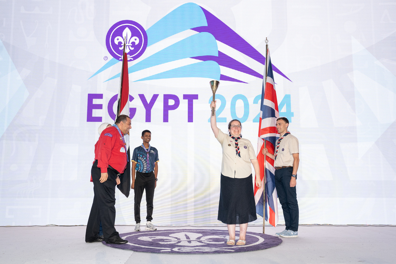 day 7, World Scout Conference, Cairo, 2024. Photo by Enrique Leon