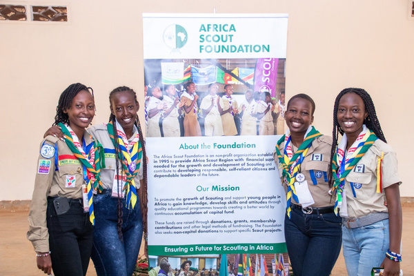 Africa Scout Foundation Gathering and recognition ceremony held at the Bungere National Scout Centre in Makebuko, Gitega, Burundi.