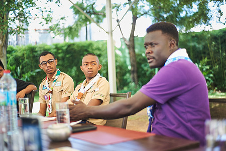 NELSON OPANY, WOSM visiting Madagascar