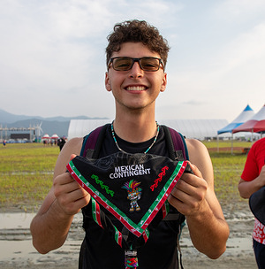 Prepping some scarf rings to swop at the WSJ2023! : r/scouting