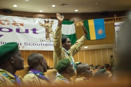 2017 All Africa Scout Day celebrations held at the Magereza Grounds Kisongo and at the Arusha International Conference Centre