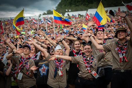 Closing ceremony of the 24th World Scout Jamboree, North America 2019 West Virginia