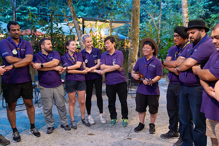 World Scout Bureau Global Support Centre Outing in Malaysia to talk about the Scout Method and live it.